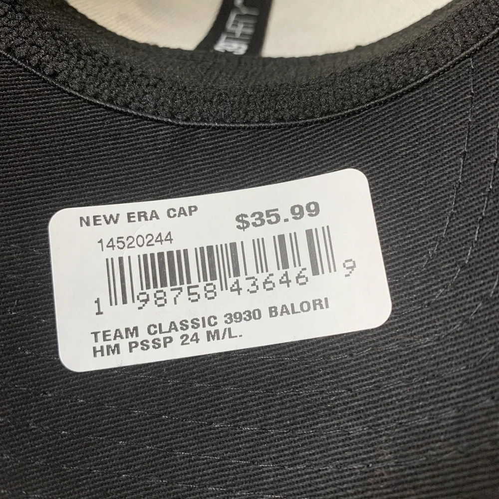 New Era Baltimore Orioles 39THIRTY MLB 2024 Postseason Black Hat Medium/Large
